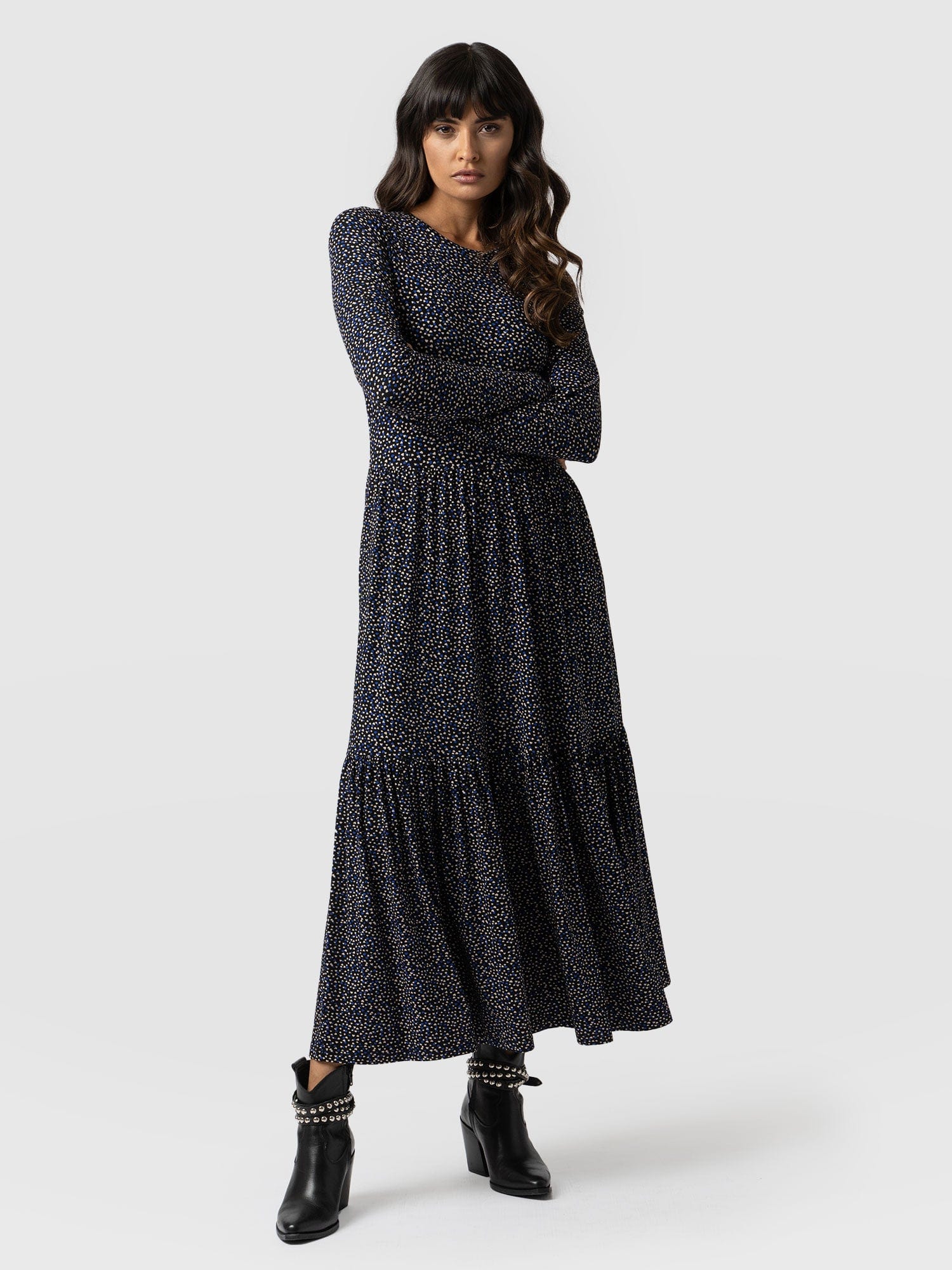 Greenwich Dress Long Sleeve Hearts - Women's Dresses | Saint + Sofia® EU